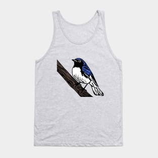 Black-Throated Blue Warbler Tank Top